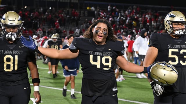 Mater Dei vs St John Bosco October 13, 2023 Photo-Heston Quan86